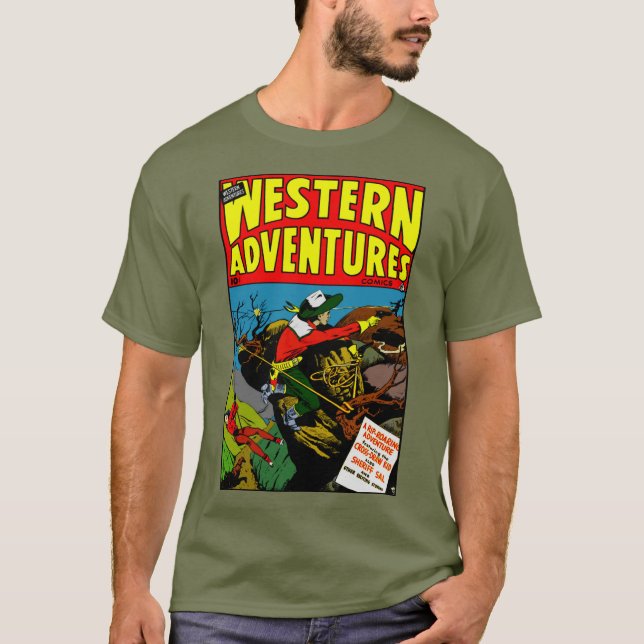 Camiseta de Western Adventures de los años 1950 (Anverso)