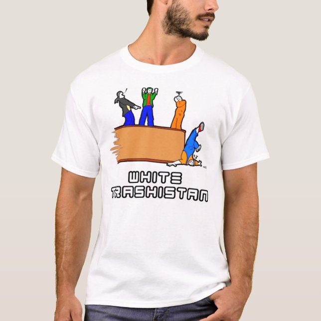 Camiseta de Whikte Trashistan (Anverso)
