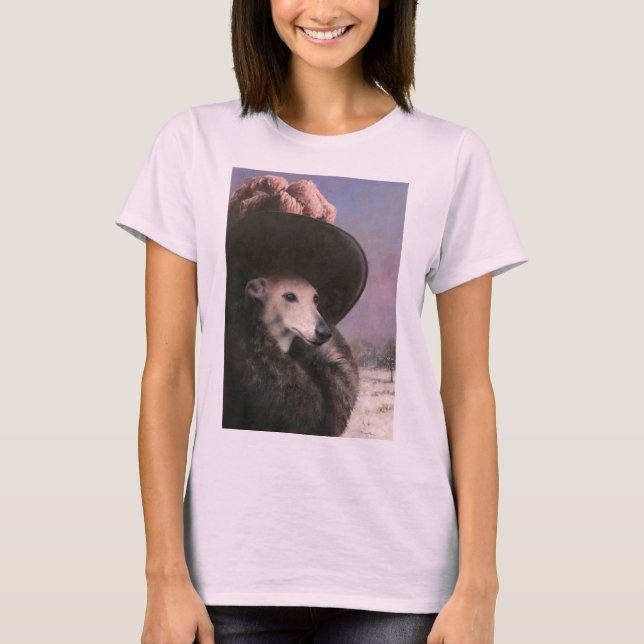 Camiseta de Whippet Lady (Anverso)
