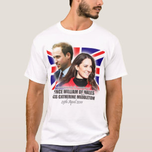 Camiseta de William & Kate Royal Boda