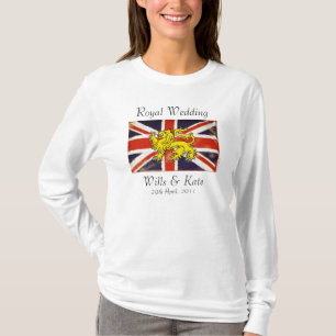 Camiseta de Wills & Kate Royal Boda