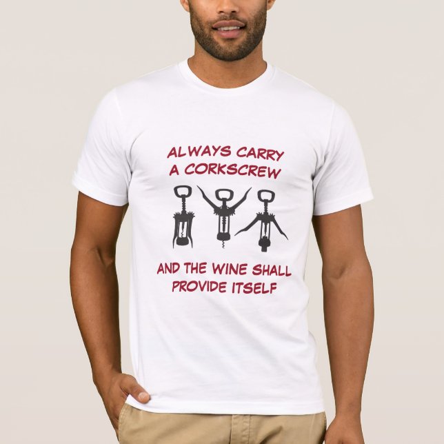 Camiseta de Wine Corkbolt T (Anverso)