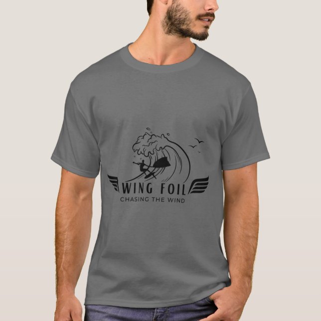 Camiseta de Wing Foiling Regalo de Wingfoil Idea d (Anverso)