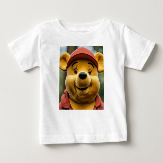 camiseta de winnie pooh para bebé (Anverso)
