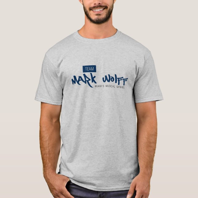 Camiseta de Wolff de la marca del equipo (Anverso)