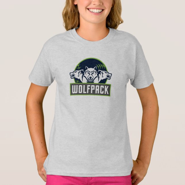 Camiseta de WolfPack del competidor del (Anverso)