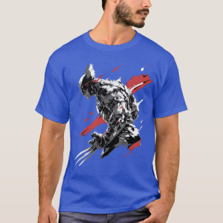 Camiseta de wolverine