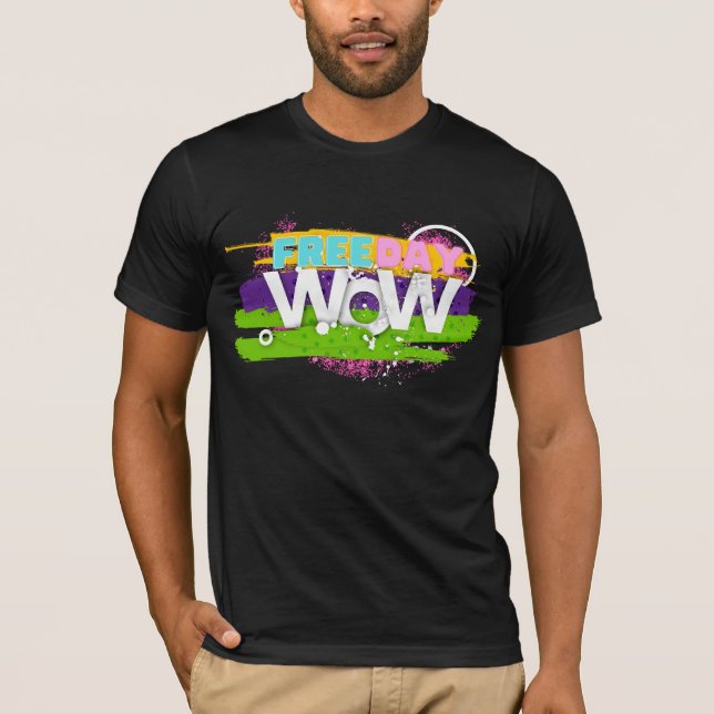 Camiseta de wow de día libre (Anverso)