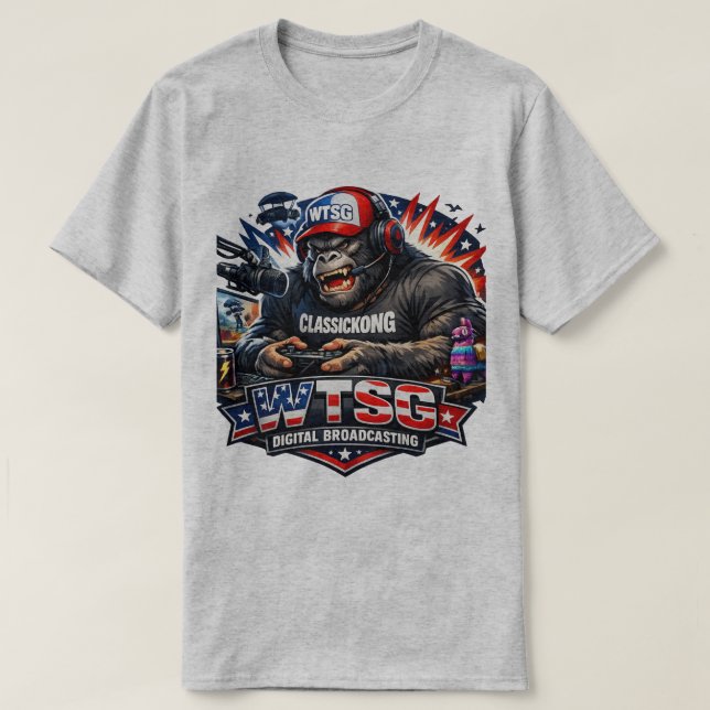 Camiseta de WTSG Digital Broadcasting de Classic K (Diseño del anverso)