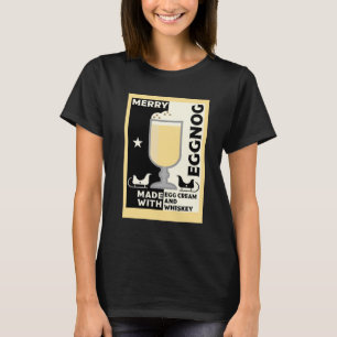 Camiseta De Xmas Eggnog Punch