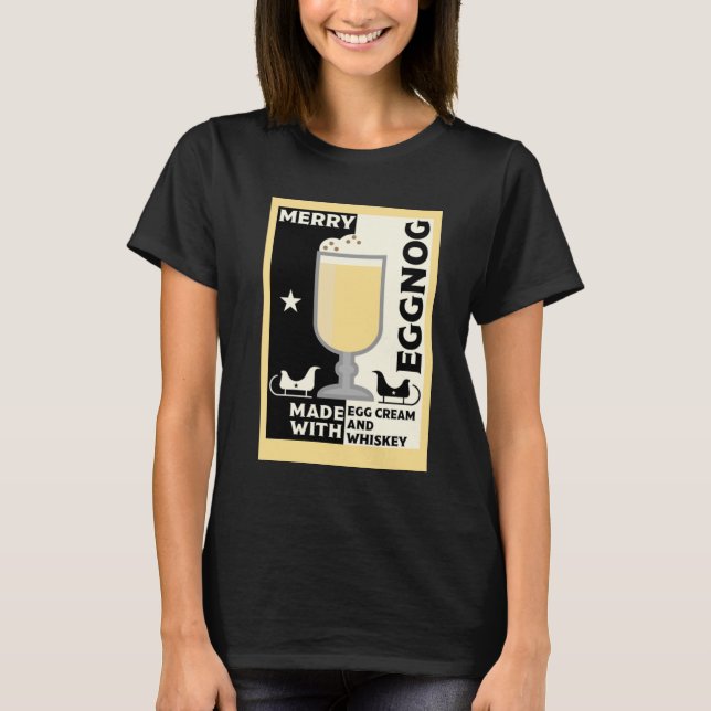 Camiseta De Xmas Eggnog Punch (Anverso)