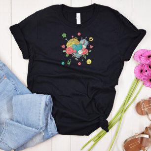 Camiseta de Yarn Heart Crochet Lover