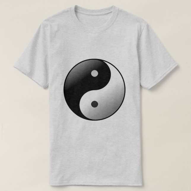 Camiseta de Yin Yang (Diseño del anverso)