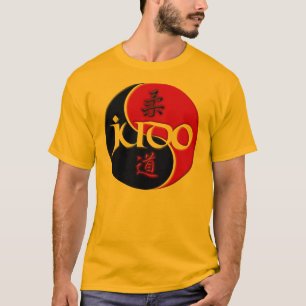 Camiseta de Yin Yang del judo