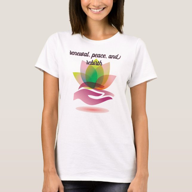 Camiseta de Yoga Love At Hand (Anverso)
