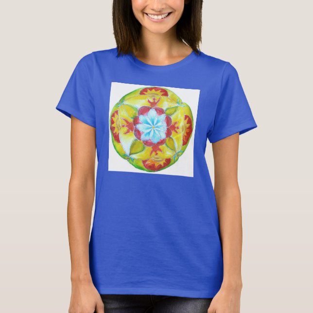 Camiseta de Yoga Mandala (Anverso)