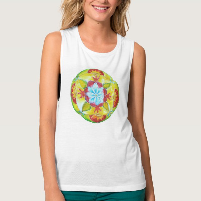 Camiseta de Yoga Mandala (Anverso)