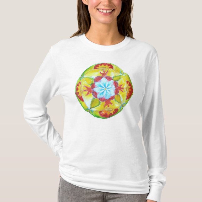 Camiseta de Yoga Mandala (Anverso)