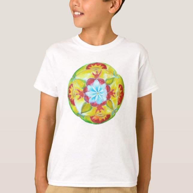 Camiseta de Yoga Mandala (Anverso)