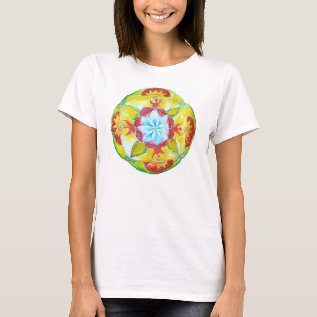 Camiseta de Yoga Mandala (Anverso)