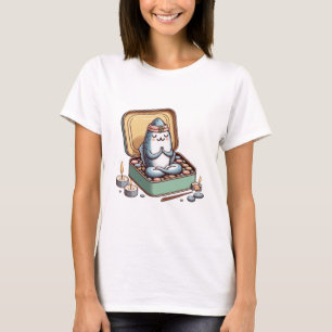Camiseta de yoga para mujeres Zen Sardine