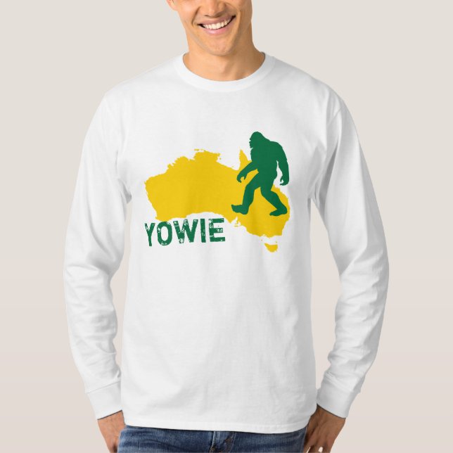 Camiseta de Yowie (Bigfoot) (Anverso)