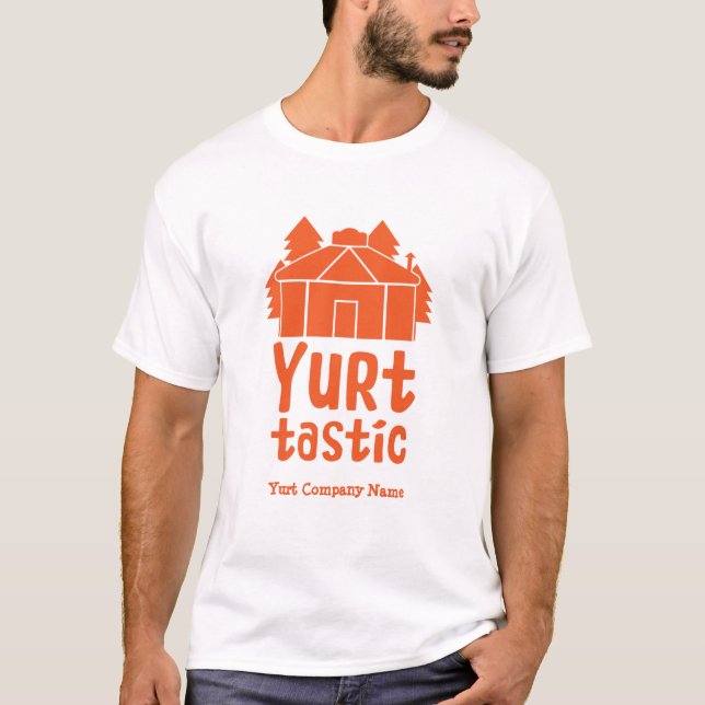 Camiseta De Yurt Living And Vacations (Anverso)