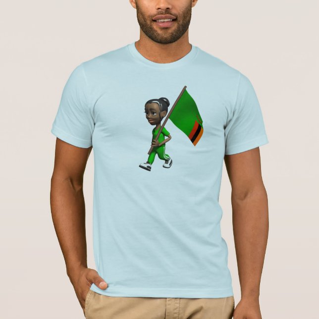 Camiseta de Zambia (Anverso)