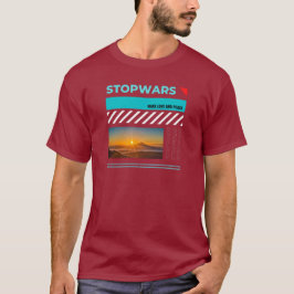 Camiseta de Zazzle Stopwar