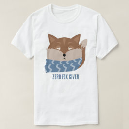 Camiseta de 'Zero Fox Given' animal