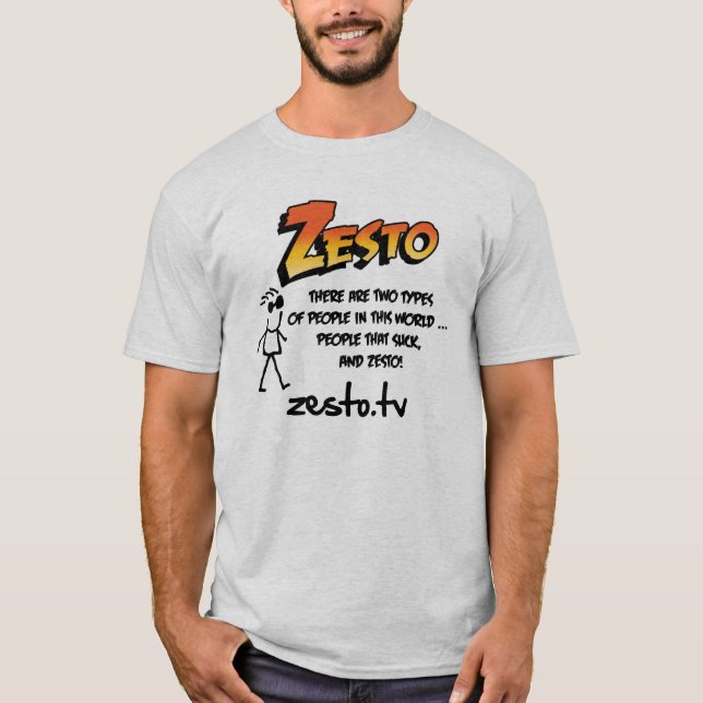 Camiseta de Zesto (luz) (Anverso)
