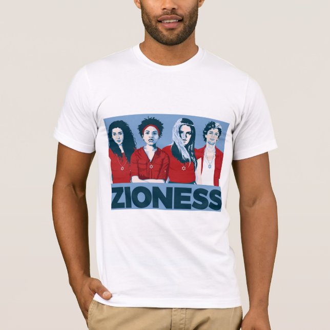 Camiseta de Zioness de los hombres (Anverso)