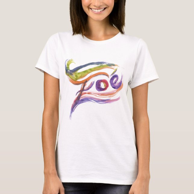Camiseta de Zoe para las niñas (Anverso)