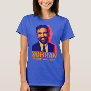 Camiseta de Zohran Mamdani Vota por Zohran para Al