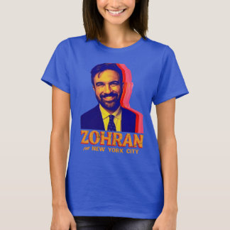 Camiseta de Zohran Mamdani Vota por Zohran para Al
