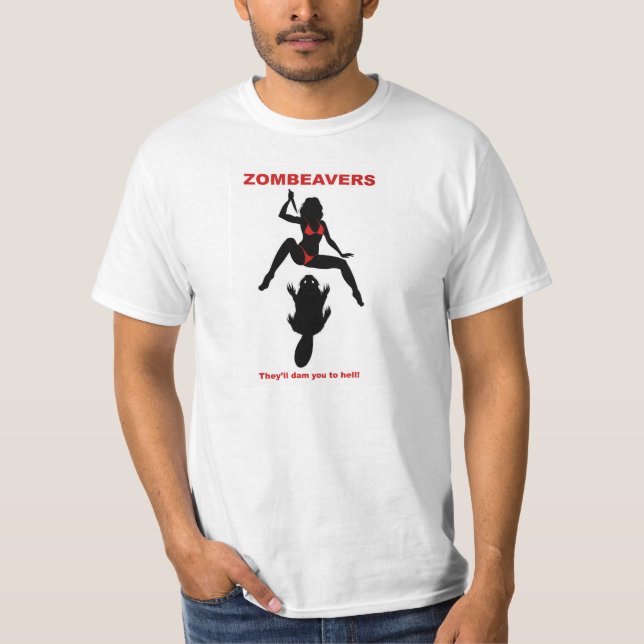 Camiseta de ZOMBEAVERS (Anverso)
