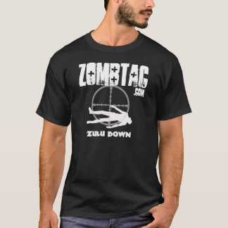 Camiseta De Zombtac del Zulú oscuridad abajo