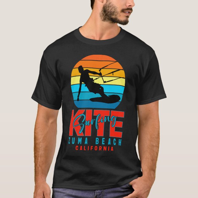 Camiseta de Zuma Beach para Kitesurfing (Anverso)