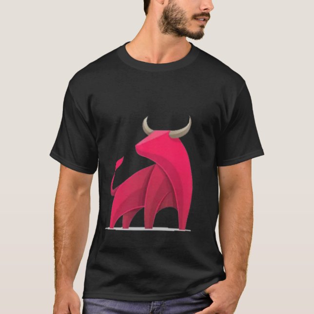 Camiseta de zumbido de toro rojo (Anverso)