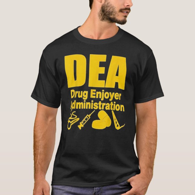 Camiseta Dea Drug Enjoyer Administration 2022 (Anverso)