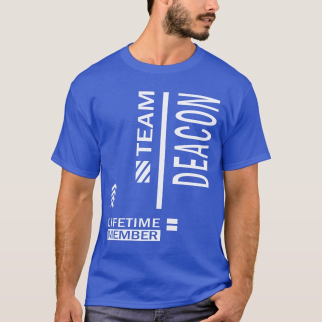 Camiseta Deacon Nombre Personalizado Regalo de cumpleaños (Anverso)