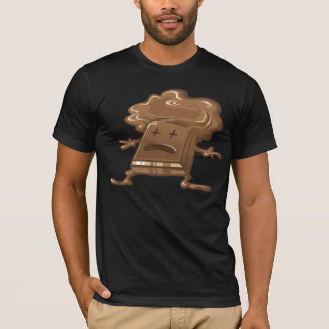 Camiseta Dead con chocolate (Anverso)
