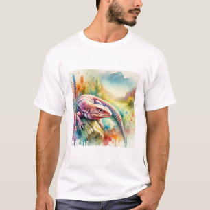 Camiseta Dead Cow Lizard 310824AREF112 - Watercolor