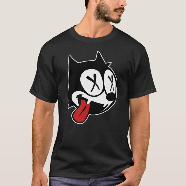 Camiseta Dead Felix Cat (Anverso)