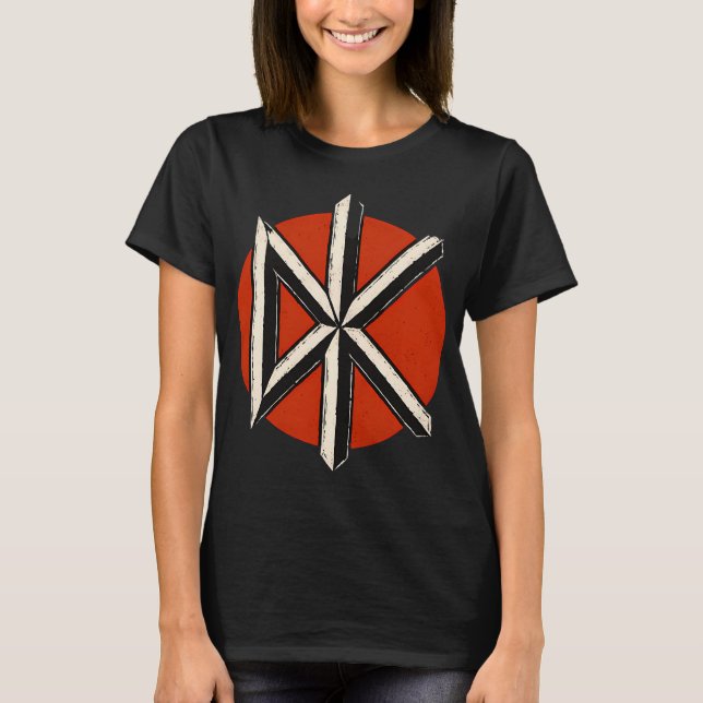 Camiseta Dead Kennedys En Círculo Rojo (Anverso)