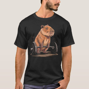 Camiseta Deadlift Carpincho Gimnasio Levantamiento de Pesas