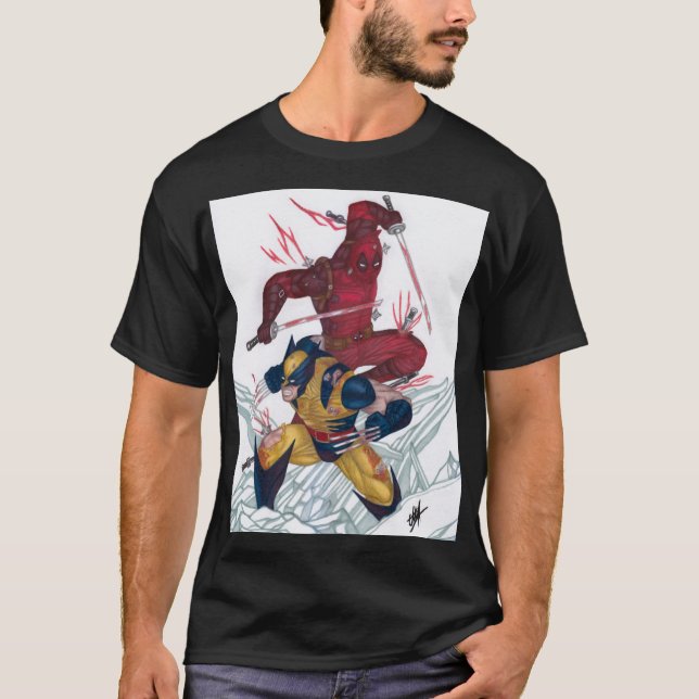Camiseta Deadpool & Wolverine (Anverso)