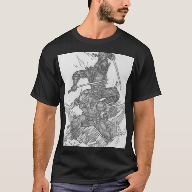 Camiseta Deadpool y Wolverine (Anverso)
