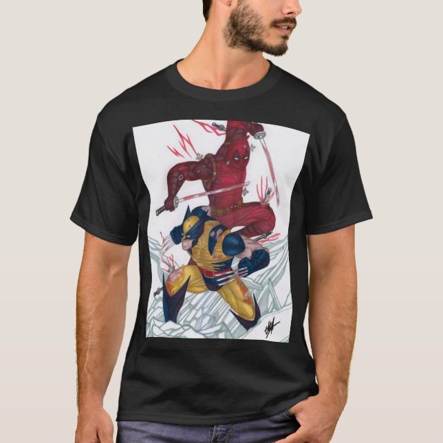 Camiseta Deadpool y Wolverine (Anverso)