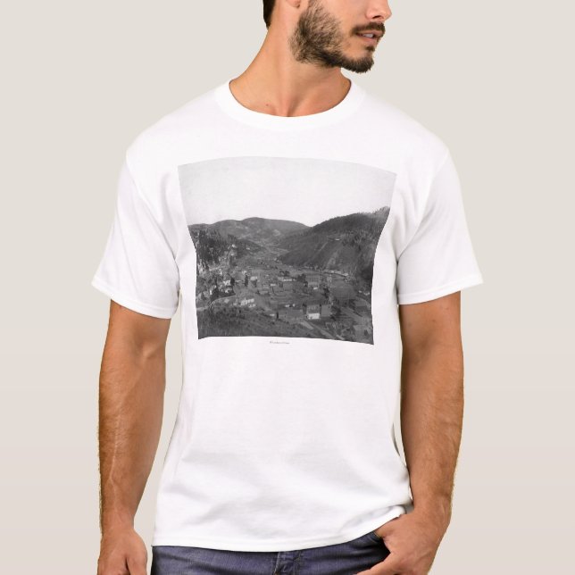 Camiseta Deadwood de la fotografía de la colina de (Anverso)